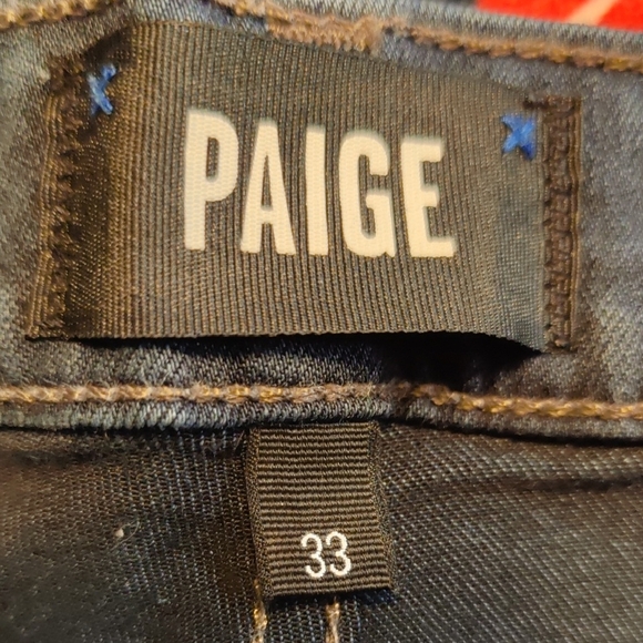 Paige Slim Straight Fit Jeans - Picture 2 of 8